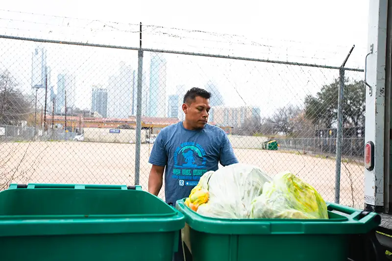 Organic waste pickup